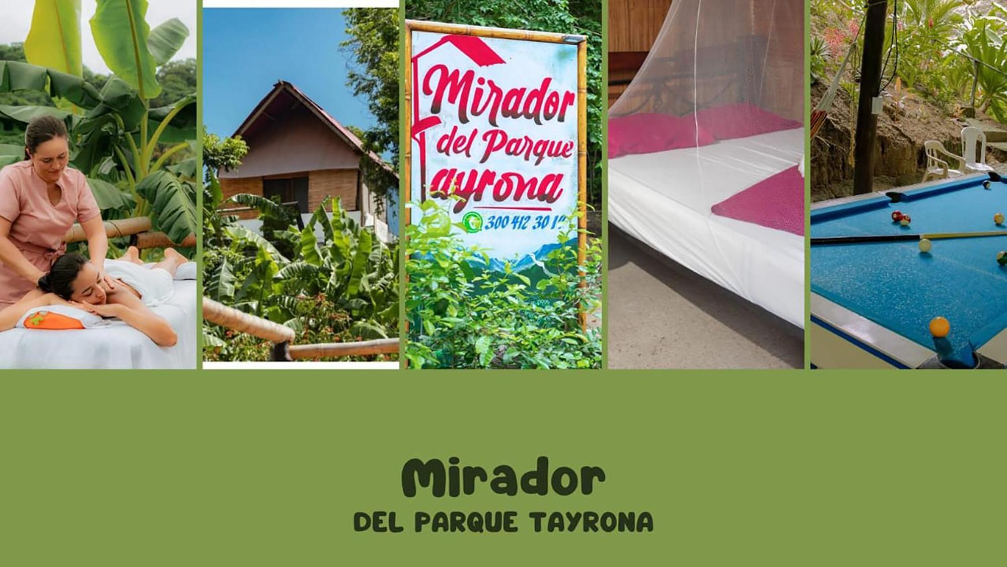 Hostal Mirador Dentro Del Parque Tayrona الزينو المظهر الخارجي الصورة